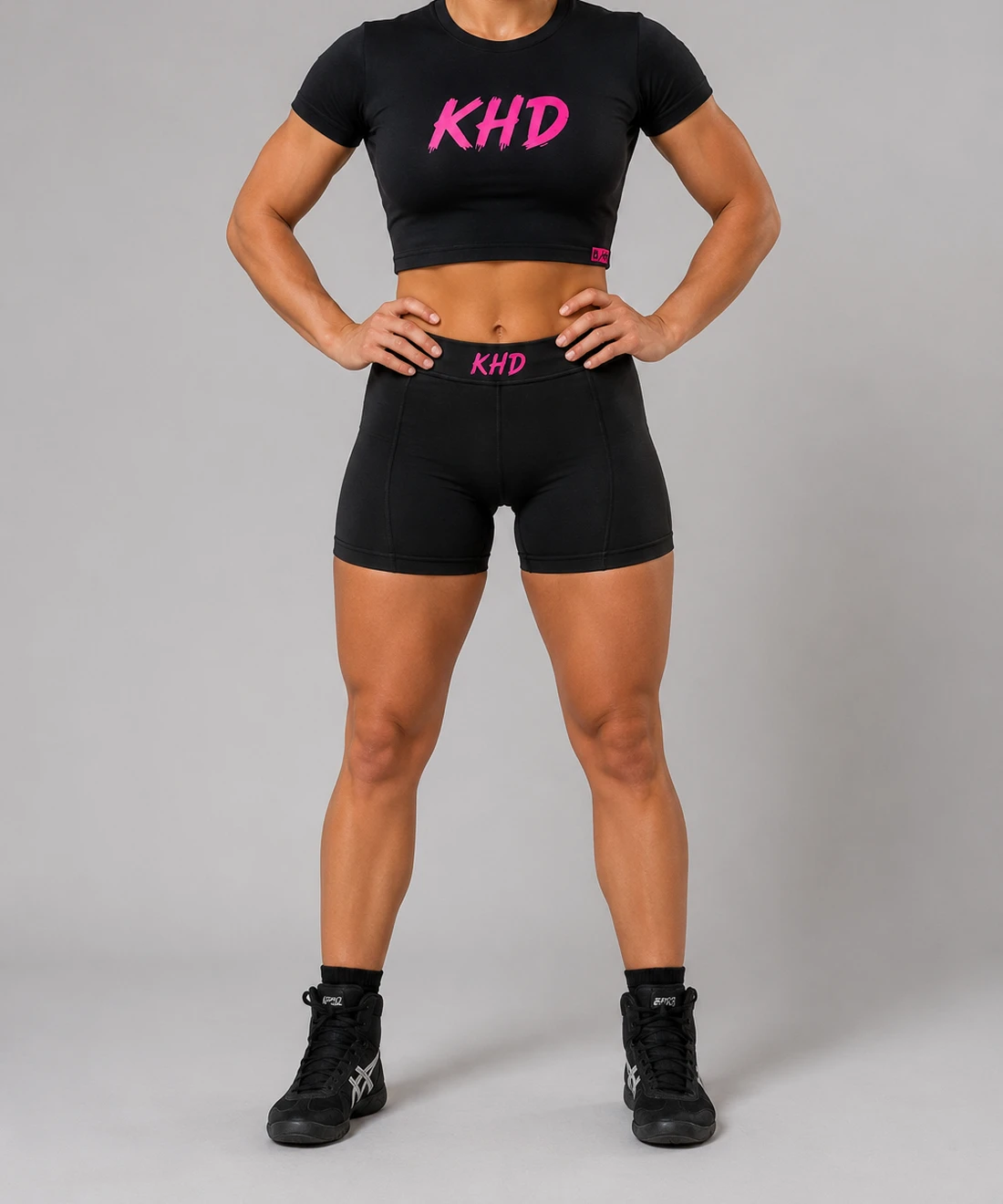 Black KHD compression shorts