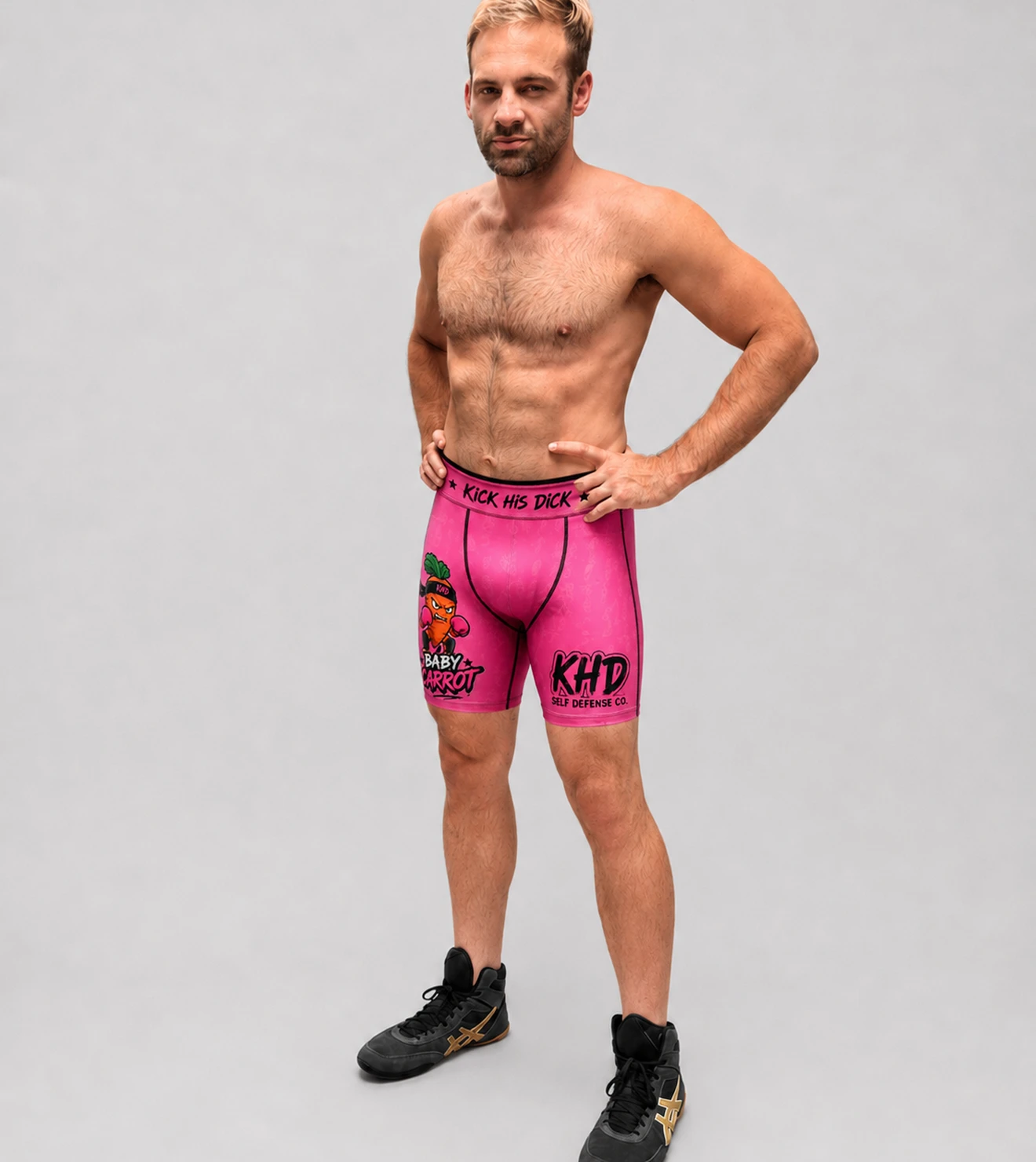 Founder Pink Compression Shorts